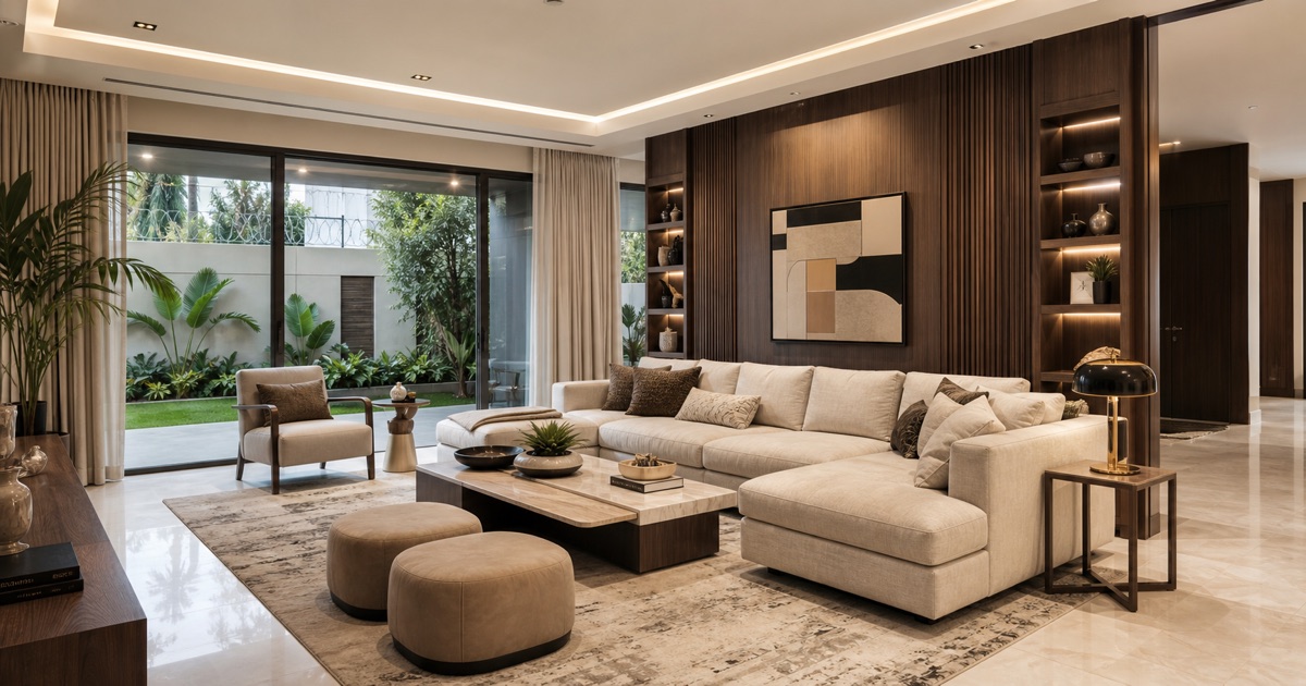 Modern Villa Interior