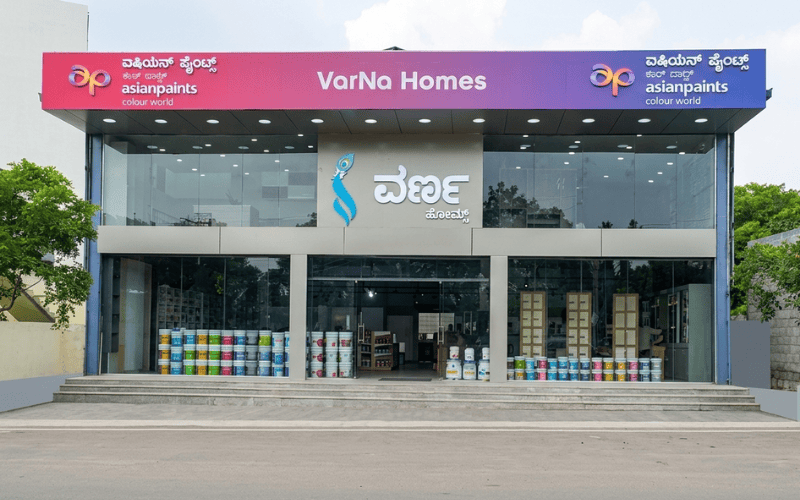 VarNa Homes Store Front — Annapurneshwari Nagar, Bangalore